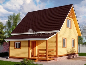 Каркасный дом ДК-43